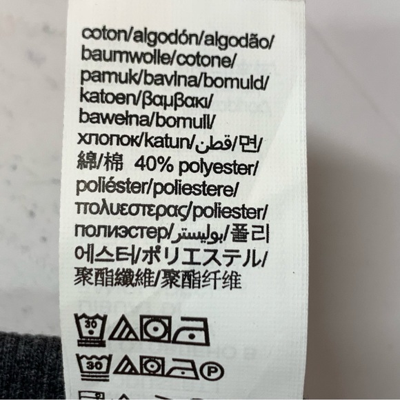 Calvin Klein Fron Logo Sweatpants Joggers in Charcoal - Picture 11 of 11